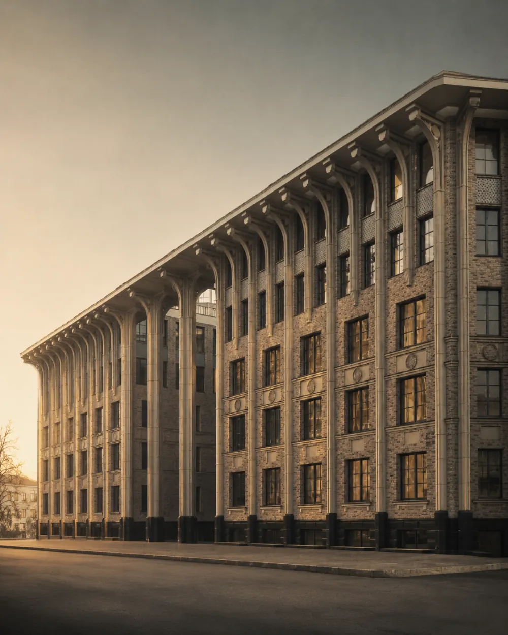 Мозаичные панно, горячая печать, около 200 м²